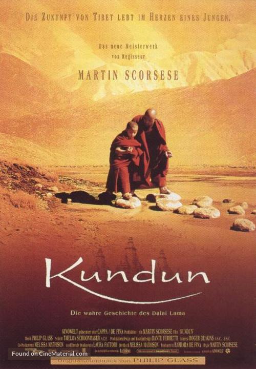 Kundun - German Movie Poster