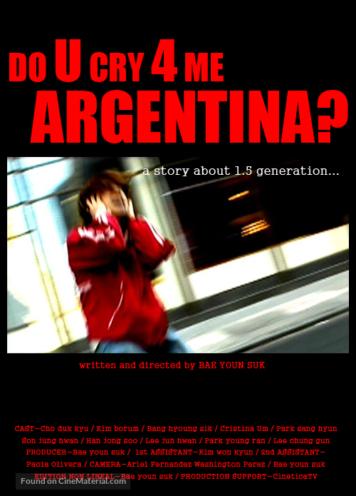 Do U Cry 4 Me Argentina? - Movie Poster