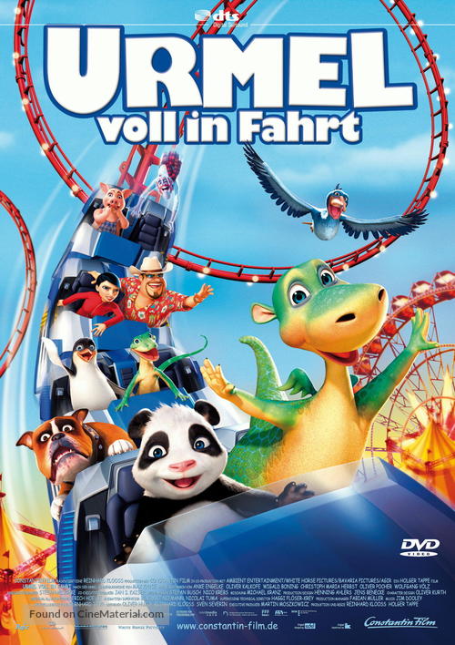 Urmel voll in Fahrt - German Movie Cover