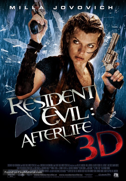 Resident Evil: Afterlife - Dutch Movie Poster