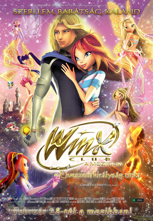 Winx club - Il segreto del regno perduto - Hungarian Movie Poster