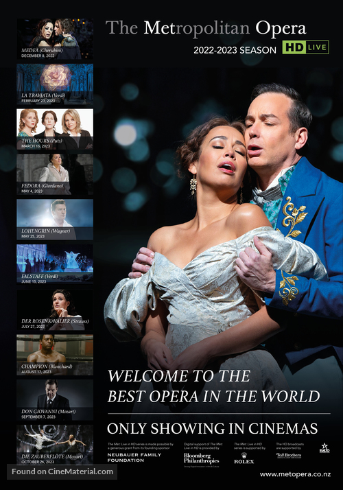 &quot;Metropolitan Opera: Live in HD&quot; - Australian Movie Poster