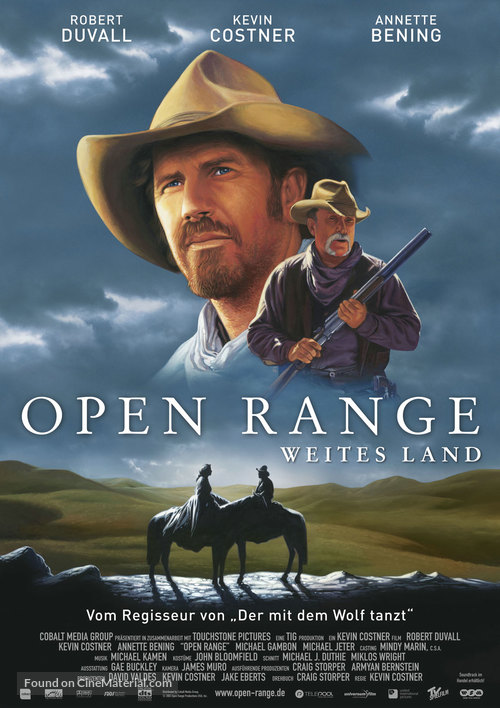 Open Range - German Movie Poster