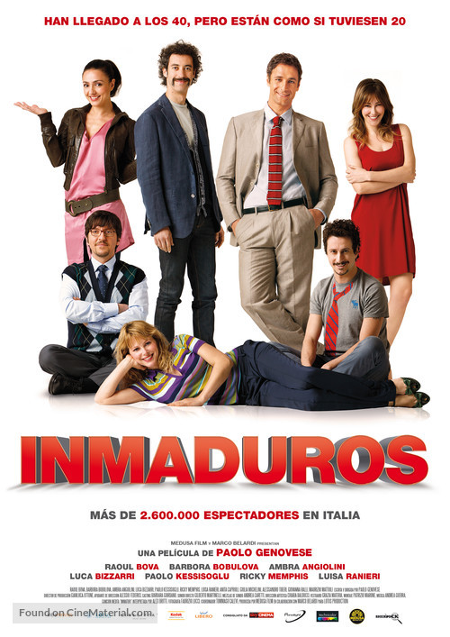 Immaturi - Spanish Movie Poster