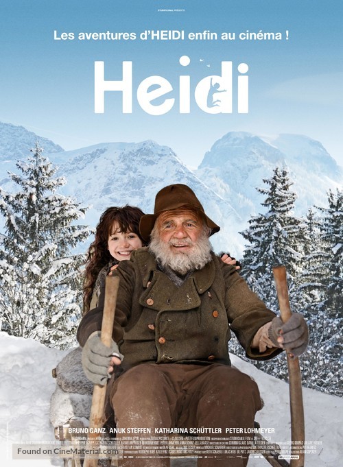 Heidi - French Movie Poster