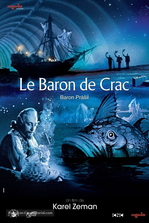 Baron Pr&aacute;sil - French Re-release movie poster