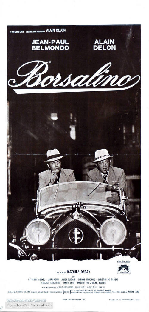 Borsalino - Italian Movie Poster