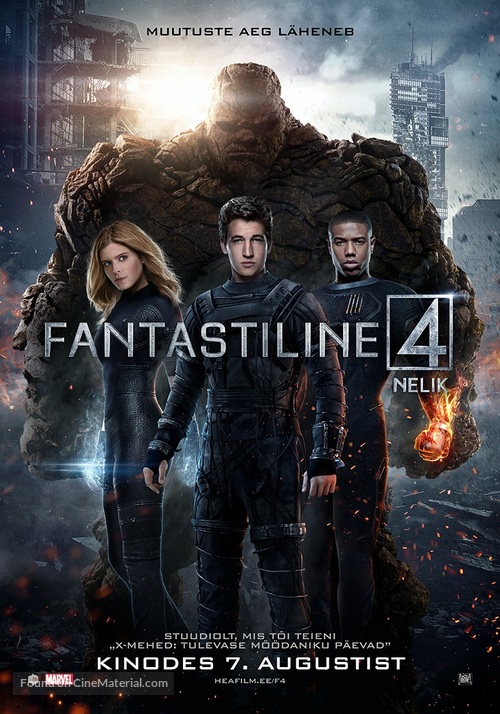 Fantastic Four - Estonian Movie Poster