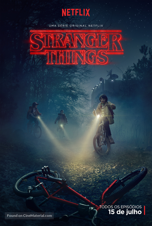 &quot;Stranger Things&quot; - Brazilian Movie Poster