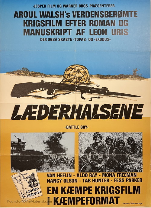 Battle Cry - Danish Movie Poster