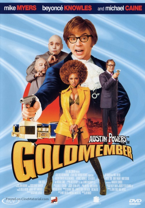 Austin Powers in Goldmember - French DVD movie cover
