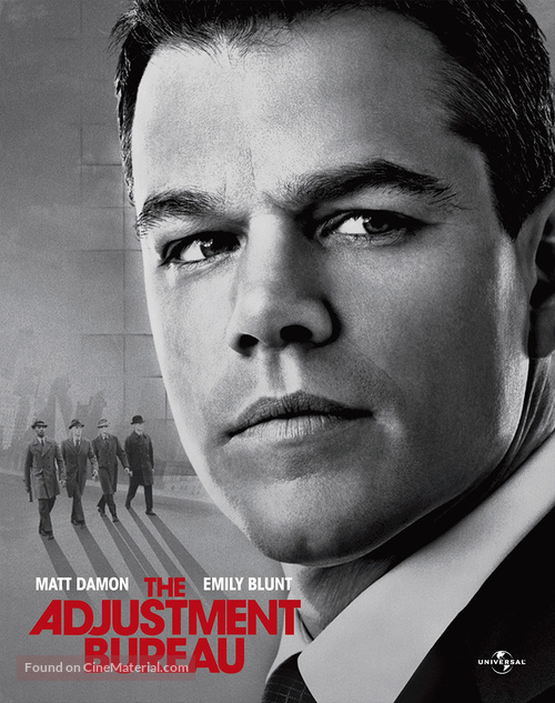 The Adjustment Bureau - British Movie Cover