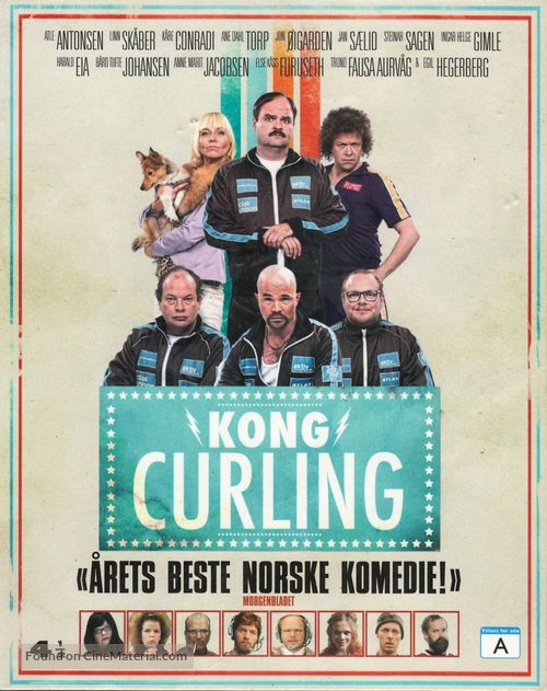 Kong Curling - Norwegian Blu-Ray movie cover