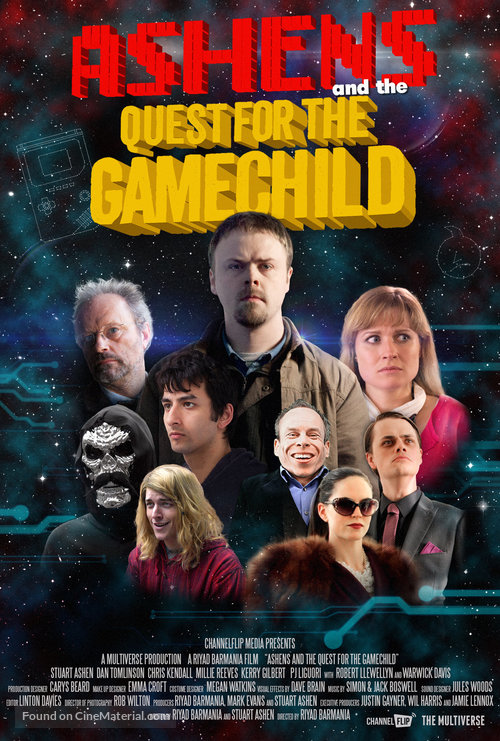 Ashens and the Quest for the Gamechild - British Movie Poster