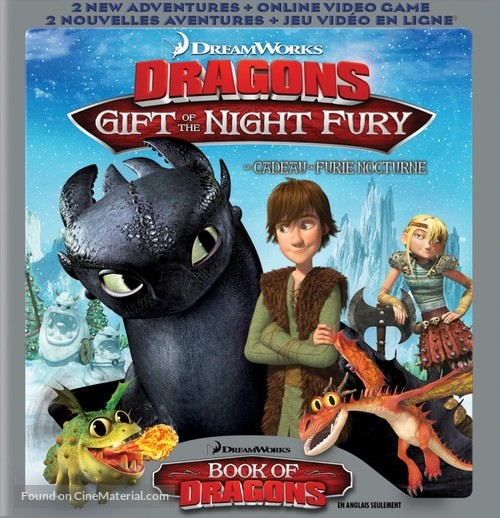 Book of Dragons - Canadian Blu-Ray movie cover