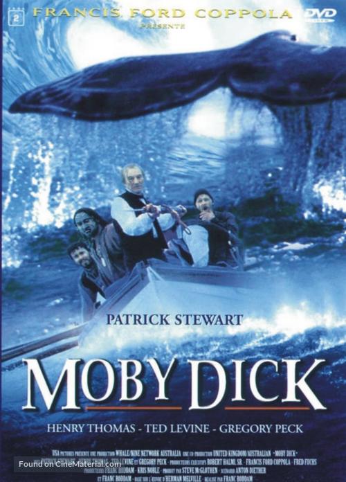 Moby Dick - French DVD movie cover