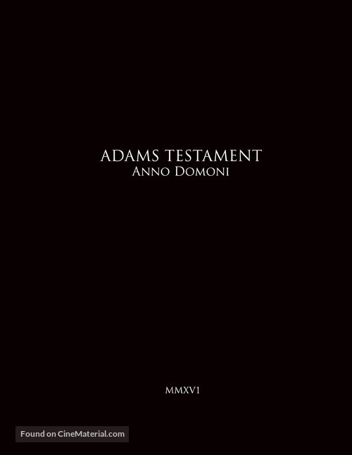Adam&#039;s Testament - Movie Poster