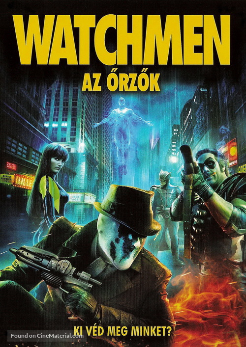 Watchmen - Hungarian DVD movie cover