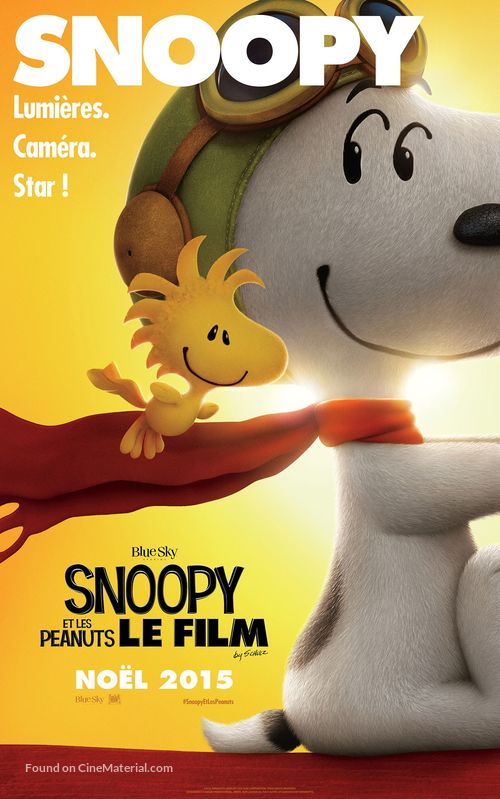 The Peanuts Movie - French Movie Poster