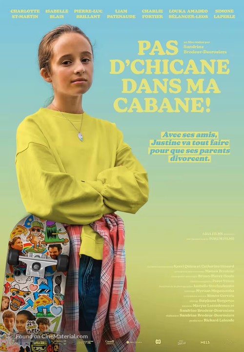 Pas d&#039;chicane dans ma cabane! - Canadian Movie Poster
