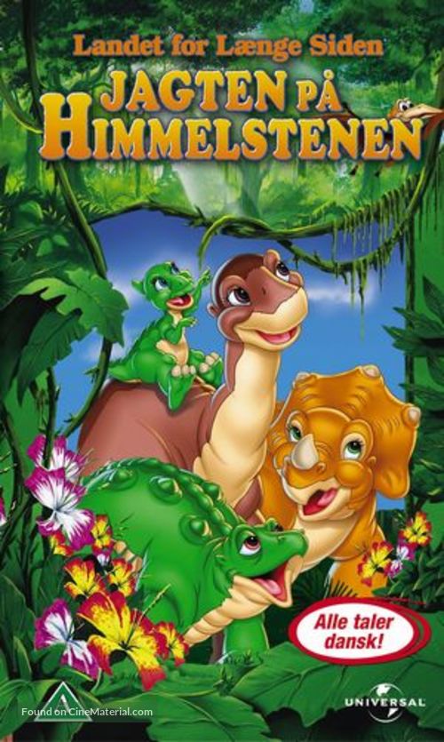The Land Before Time 7 - Danish VHS movie cover