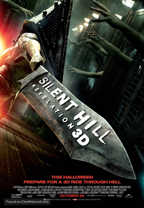 Silent Hill: Revelation 3D - Canadian Movie Poster