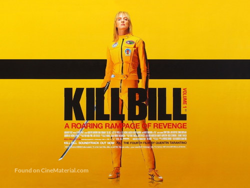 Kill Bill: Vol. 1 - British Movie Poster
