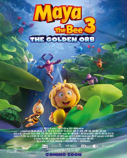 Maya the Bee 3: The Golden Orb -  Movie Poster