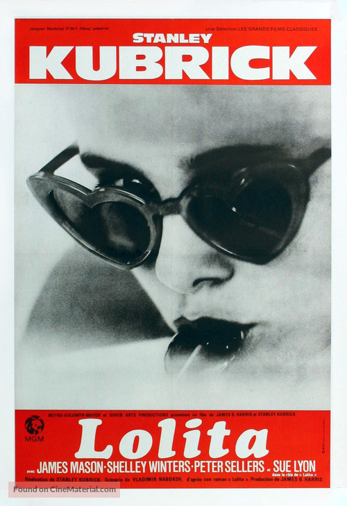 Lolita - French Movie Poster