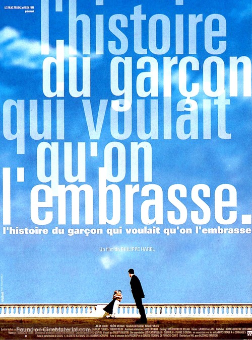 L&#039;histoire du gar&ccedil;on qui voulait qu&#039;on l&#039;embrasse - French Movie Poster