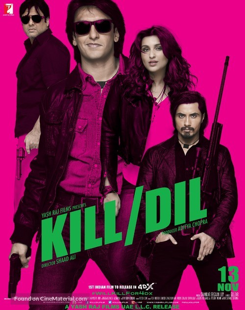 Kill Dil - Indian Movie Poster