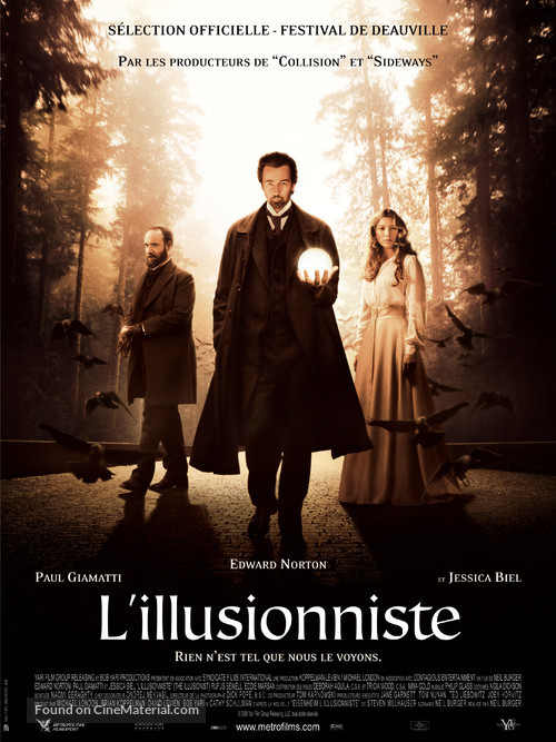 The Illusionist - French Movie Poster