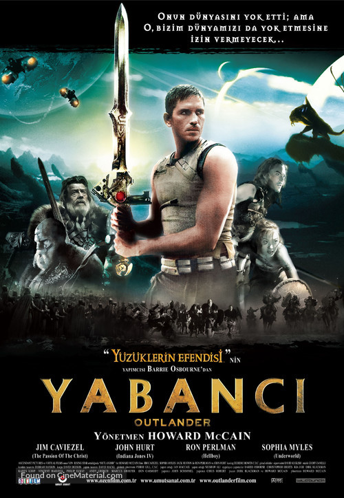 Outlander - Turkish Movie Poster
