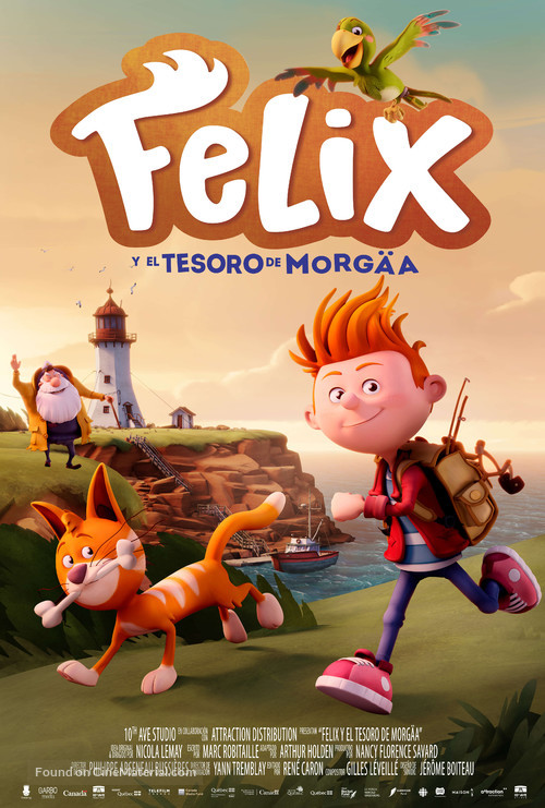 F&eacute;lix et le tr&eacute;sor de Morg&auml;a - Spanish Movie Poster