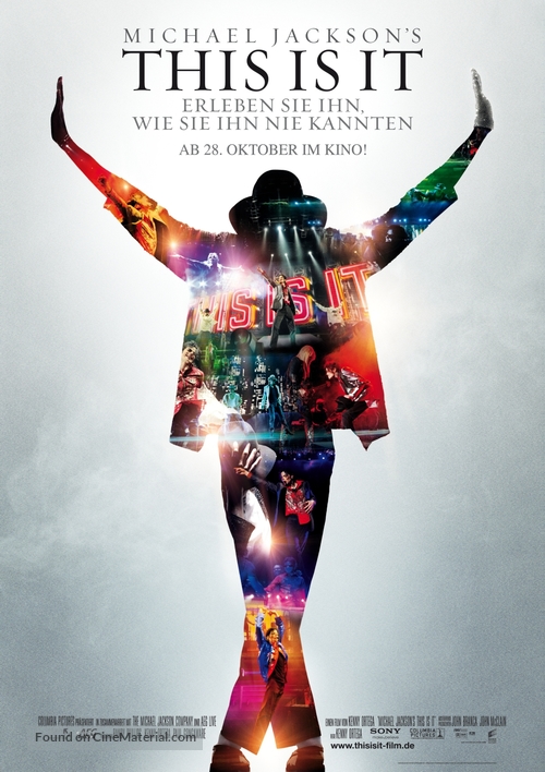 This Is It - German Movie Poster