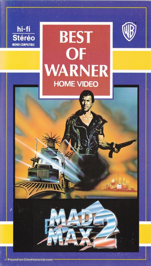 Mad Max 2 - VHS movie cover