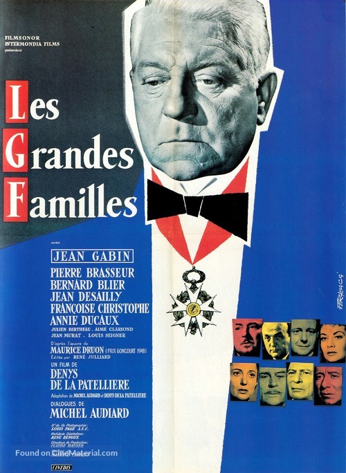 Les grandes familles - French Movie Poster