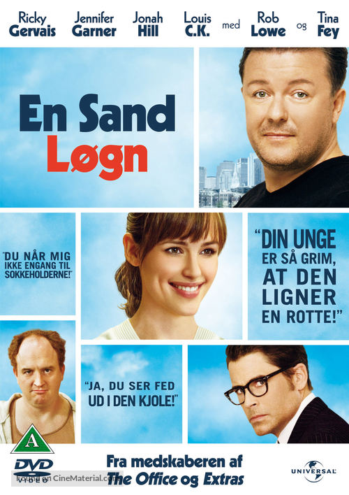 The Invention of Lying - Danish Movie Cover