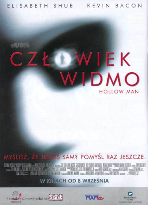 Hollow Man - Polish Movie Poster