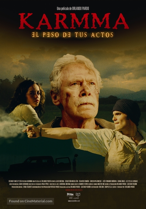 Karmma, el peso de tus actos - Colombian Movie Poster