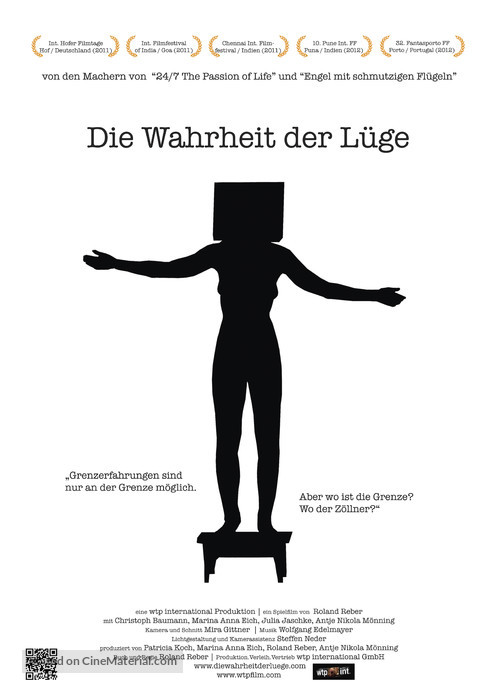 Die Wahrheit der L&uuml;ge - German Movie Poster