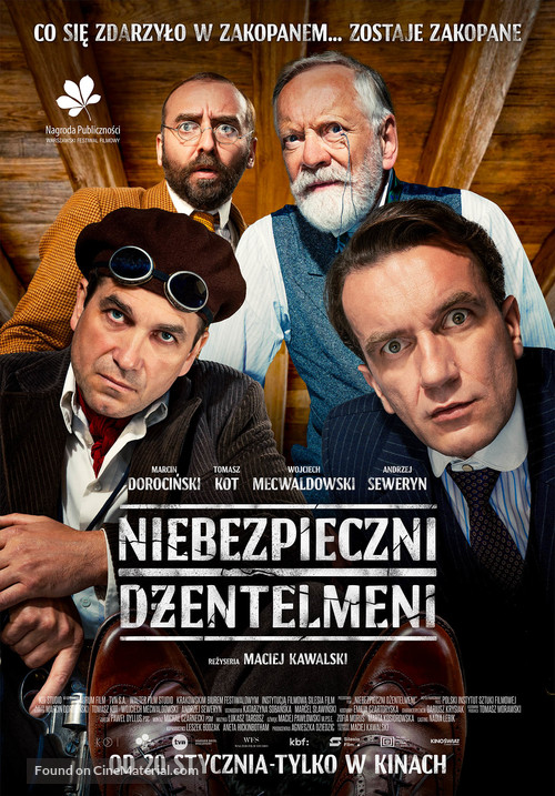 Niebezpieczni dzentelmeni - Polish Movie Poster