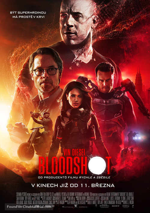 Bloodshot - Czech Movie Poster