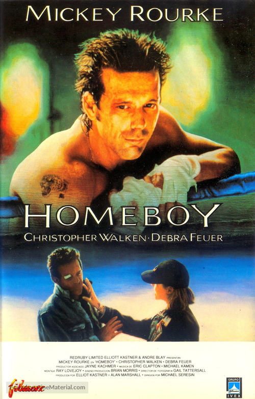 Homeboy - Spanish VHS movie cover