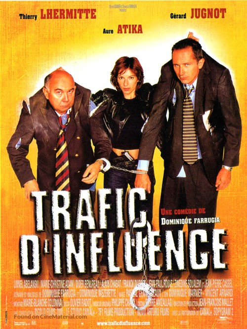 Trafic d&#039;influence - French Movie Poster