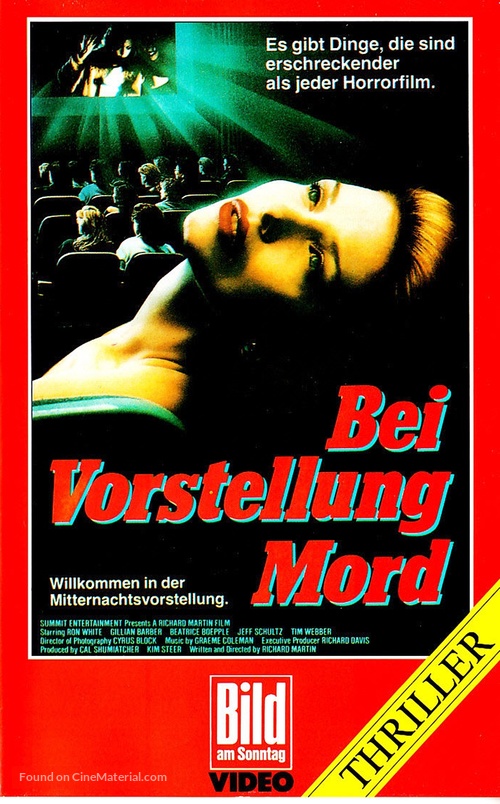 Matinee - German VHS movie cover