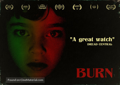 Burn - British Movie Poster