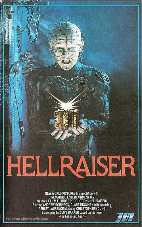 Hellraiser - Finnish VHS movie cover