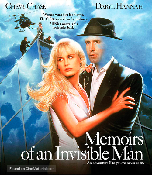 Memoirs of an Invisible Man - Blu-Ray movie cover