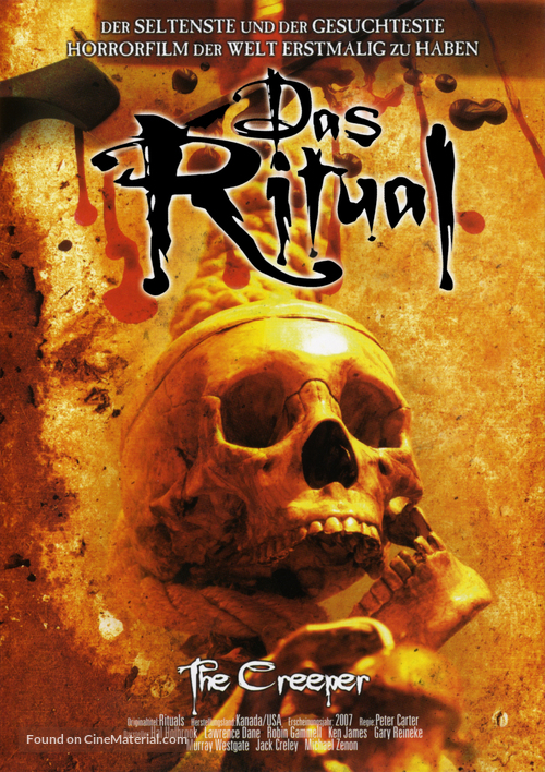 Rituals - German DVD movie cover